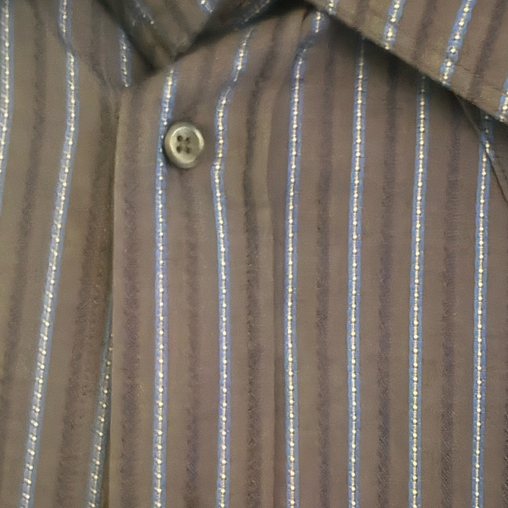 Hugo Boss Gray Casual Button Down Shirt